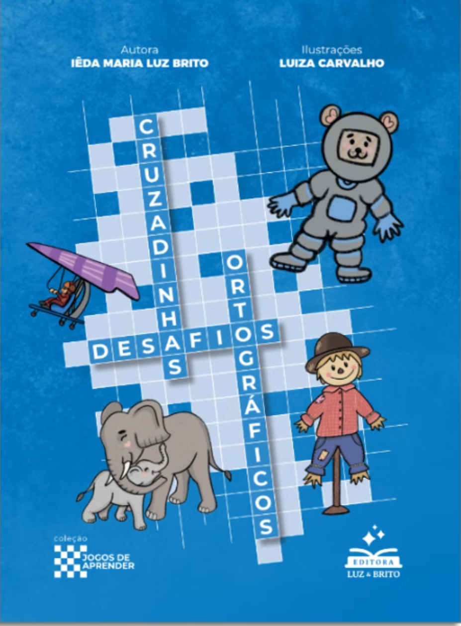 Cruzadinhas — Desafios Ortográficos — Azul